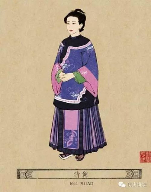 中国历代女子服饰变迁史 ,大美